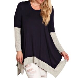 Black/Grey Tunic